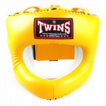 Шлем боксерский Twins Special (HGL-9 yellow)